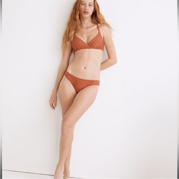 NWT Madewell Second Wave Classic Bikini Bottom in Night Stars Size Small - Picture 6 of 6